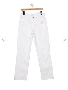 Favorite Daughter Men's White Straight Jeans